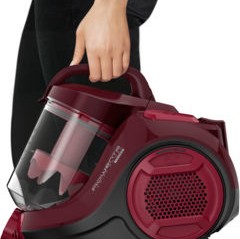 Rowenta Compact Power Cyclonic Ηλεκτρική Σκούπα 750W με Κάδο 1.2lt Κόκκινη