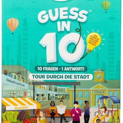 Επιτραπέζιο Παιχνίδι Guess in 10 - Ratespiel Tour durch die Stadt για 2-8 Παίκτες 8+ Ετών (GER) Spin Master