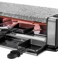 Unold Delice Basic Επιτραπέζια Ηλεκτρική Ψησταριά Raclette Λείας Πλάκας 1200W με Ρυθμιζόμενο Θερμοστάτη 38x19.5εκ.