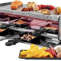 Unold Delice Basic Επιτραπέζια Ηλεκτρική Ψησταριά Raclette Λείας Πλάκας 1200W με Ρυθμιζόμενο Θερμοστάτη 38x19.5εκ.