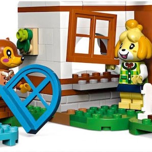 Lego Animal Crossing Animal Crossing Isabelle's House Visit για 6+ Ετών 389τμχ