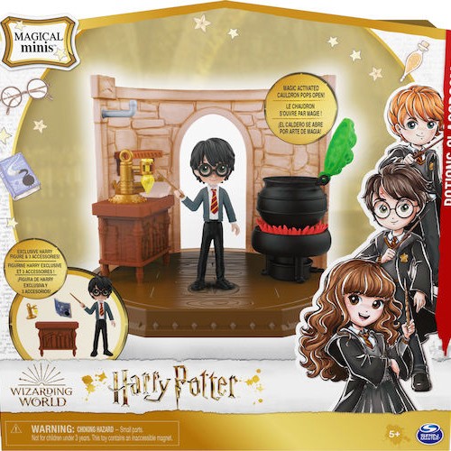 Spin Master Wizarding World Magical Minis Potions Classroom για 5+ Ετών (Διάφορα Σχέδια) 1τμχ