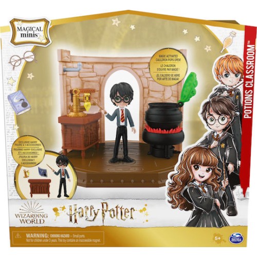 Spin Master Wizarding World Magical Minis Potions Classroom για 5+ Ετών (Διάφορα Σχέδια) 1τμχ