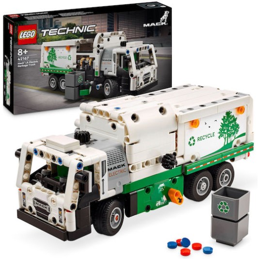 Lego Technic Mack® Lr Electric Garbage Truck για 8+ Ετών