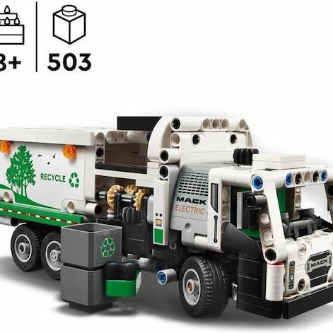 Lego Technic Mack® Lr Electric Garbage Truck για 8+ Ετών