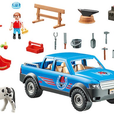 Playmobil Country Mobile Blacksmith with Light Effect για 4-10 ετών