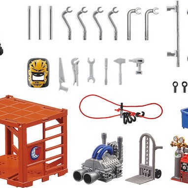 Playmobil City Action Κατασκευαστής Container για 4-10 ετών