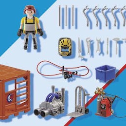 Playmobil City Action Κατασκευαστής Container για 4-10 ετών