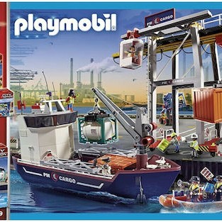 Playmobil City Action Κατασκευαστής Container για 4-10 ετών