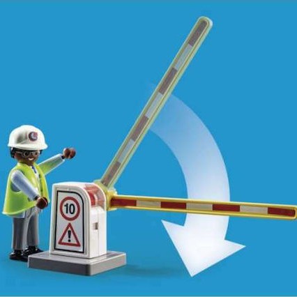 Playmobil City Action Σταθμός Cargo για 4-10 ετών