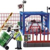 Playmobil City Action Σταθμός Cargo για 4-10 ετών