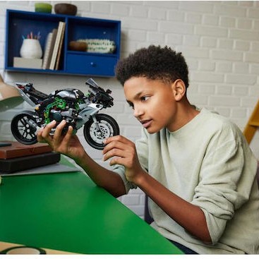 Lego Technic Kawasaki Ninja H2r Motorcycle για 10+ Ετών 643τμχ
