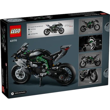 Lego Technic Kawasaki Ninja H2r Motorcycle για 10+ Ετών 643τμχ