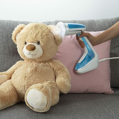 Tefal Pure Tex Ατμοκαθαριστής Ρούχων Χειρός 1700W με Δοχείο 200ml Μπλε