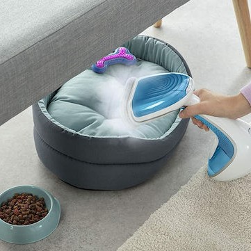 Tefal Pure Tex Ατμοκαθαριστής Ρούχων Χειρός 1700W με Δοχείο 200ml Μπλε