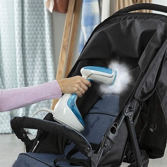 Tefal Pure Tex Ατμοκαθαριστής Ρούχων Χειρός 1700W με Δοχείο 200ml Μπλε