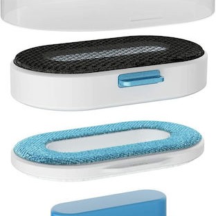 Tefal Pure Tex Ατμοκαθαριστής Ρούχων Χειρός 1700W με Δοχείο 200ml Μπλε