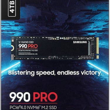 Samsung 990 Pro SSD 4TB M.2 NVMe PCI Express 4.0