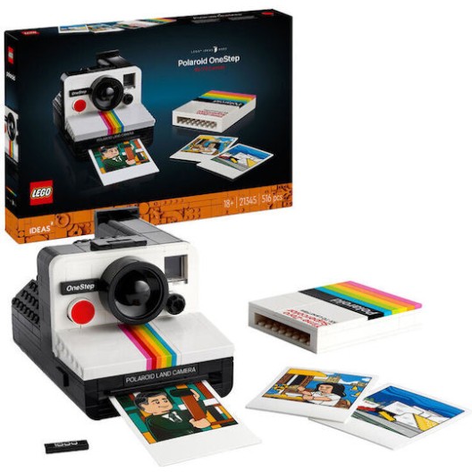 Lego Ideas Polaroid OneStep SX-70 Camera για 18+ Ετών 516τμχ