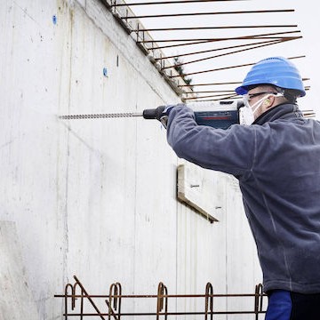 Bosch SDS plus-7X Τρυπάνι με SDS Plus Στέλεχος για Γυαλί, Πλακίδια και Δομικά Υλικά 14x200mm