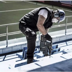 Bosch SDS plus-7X Τρυπάνι με SDS Plus Στέλεχος για Γυαλί, Πλακίδια και Δομικά Υλικά 14x200mm