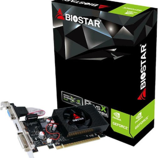 Biostar GeForce GT 730 2GB GDDR3 Κάρτα Γραφικών