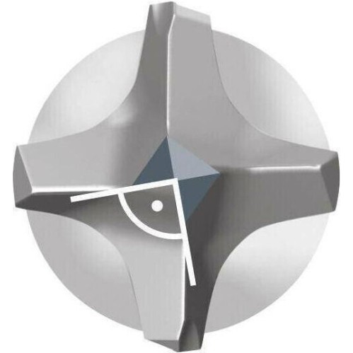 Bosch Τρυπάνι Καρβιδίου με SDS Plus Στέλεχος για Δομικά Υλικά Μήκους 165mm