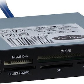 Inter-Tech CI-01 Εσωτερικό Card Reader USB 2.0 / USB 3.0 για SD/microSD/MemoryStick/xD