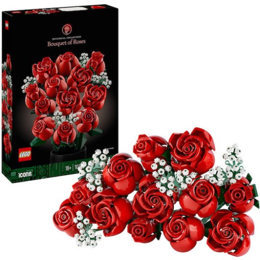 Lego Botanical Collection Bouquet Of Roses για 18+ Ετών 822τμχ