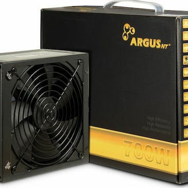 Inter-Tech ArgusNT GPS 700W Μαύρο Τροφοδοτικό Υπολογιστή Full Wired 80 Plus Gold