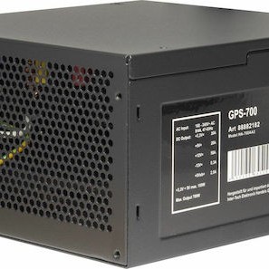 Inter-Tech ArgusNT GPS 700W Μαύρο Τροφοδοτικό Υπολογιστή Full Wired 80 Plus Gold