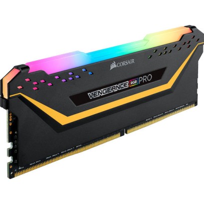 Corsair Vengeance RGB Pro TUF Gaming DDR4 16GB RAM με 2x8GB Modules και Ταχύτητα 3200 για Desktop