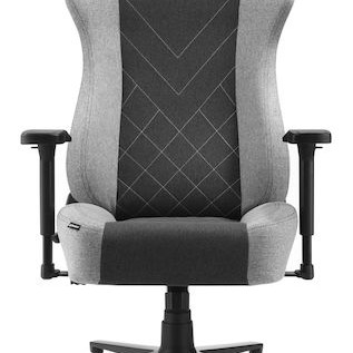 Sharkoon SKILLER SGS30 Fabric Καρέκλα Gaming Δερματίνης με Ρυθμιζόμενα Μπράτσα Black/Grey