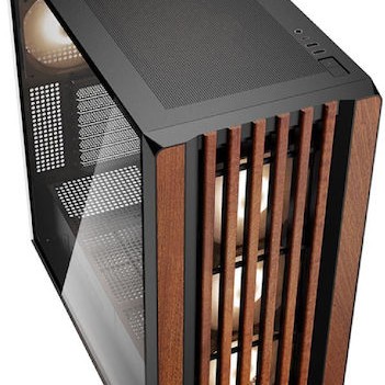 Sharkoon Rebel C70G RGB Gaming Midi Tower Κουτί Υπολογιστή Μαύρο