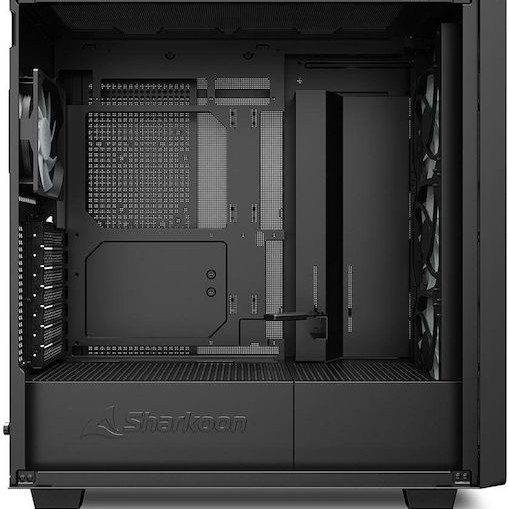 Sharkoon Rebel C70G RGB Gaming Midi Tower Κουτί Υπολογιστή Μαύρο