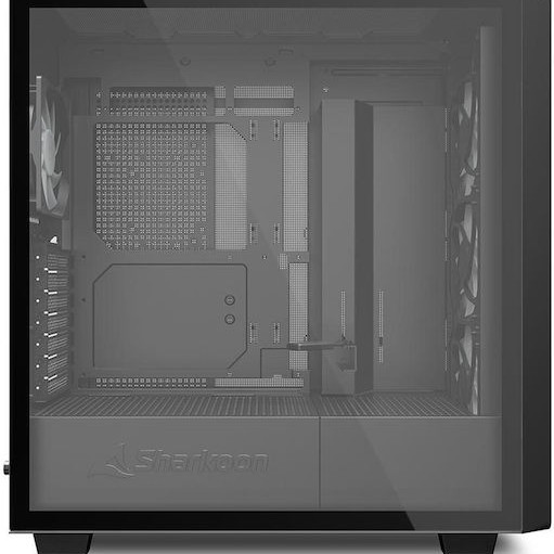 Sharkoon Rebel C70G RGB Gaming Midi Tower Κουτί Υπολογιστή Μαύρο