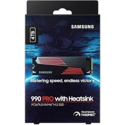 Samsung 990 Pro SSD 4.1TB M.2 NVMe PCI Express 4.0