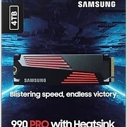 Samsung 990 Pro SSD 4.1TB M.2 NVMe PCI Express 4.0