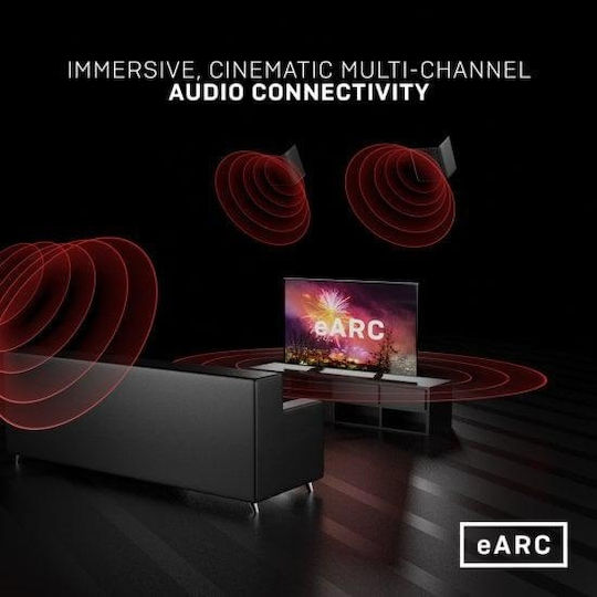 Lindy Anthra Line HDMI 1.4 Cable HDMI male - HDMI male 2m Μαύρο