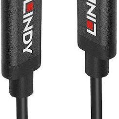 Lindy USB 3.2 Cable USB-C male - USB-C Μαύρο 5m (43308)