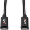 Lindy USB 3.2 Cable USB-C male - USB-C Μαύρο 5m (43308)
