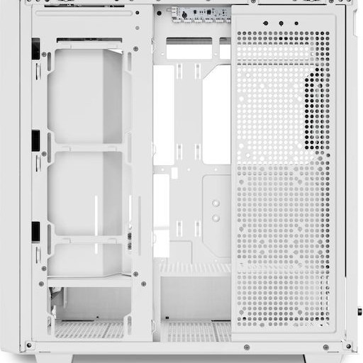 Sharkoon Rebel C70G RGB Gaming Midi Tower Κουτί Υπολογιστή Λευκό