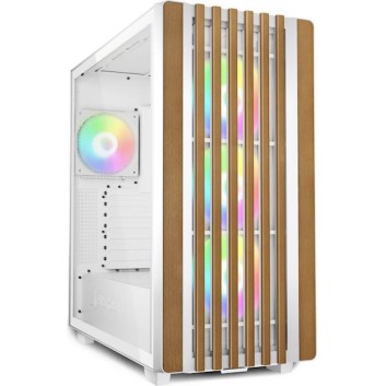 Sharkoon Rebel C70G RGB Gaming Midi Tower Κουτί Υπολογιστή Λευκό