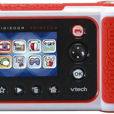 Vtech Kidizoom Print Instant Φωτογραφική Μηχανή Red
