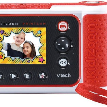 Vtech Kidizoom Print Instant Φωτογραφική Μηχανή Red