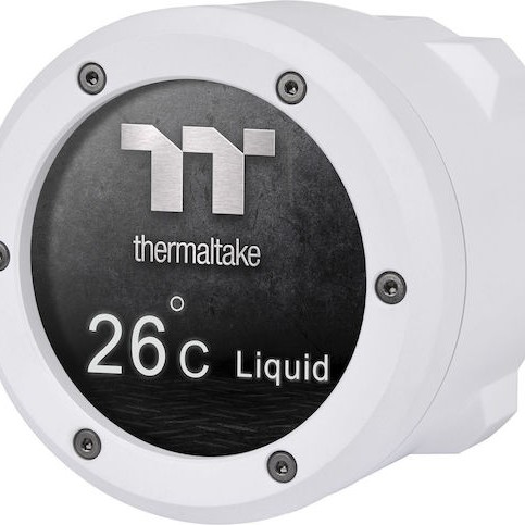Thermaltake TH240 V2 Ultra (v2) Υδρόψυξη Επεξεργαστή Διπλού Ανεμιστήρα 120mm για Socket AM4/AM5/1700/1200/115x με ARGB Φωτισμό Λευκή