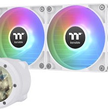 Thermaltake TH360 V2 Ultra (v2) Υδρόψυξη Επεξεργαστή Τριπλού Ανεμιστήρα 120mm για Socket AM4/AM5/1700/1200/115x με ARGB Φωτισμό Λευκή