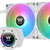 Thermaltake TH280 V2 ARGB (v2) Υδρόψυξη Επεξεργαστή Διπλού Ανεμιστήρα 140mm για Socket AM4/AM5/1700/1200/115x Λευκή