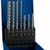 Bosch SDS plus-7X Σετ 7 Τρυπάνια με SDS Plus Στέλεχος για Δομικά Υλικά