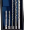 Bosch SDS plus-7X Σετ 5 Τρυπάνια με SDS Plus Στέλεχος για Δομικά Υλικά